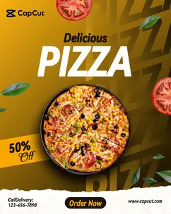 Food Pizza Instagram Post 3