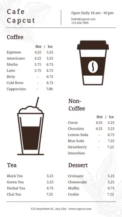 Beverage Coffee Shop Instagram Story