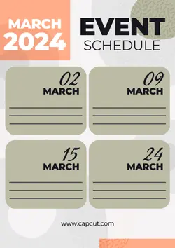 Non-marketing Planner & Schedule Minimalist