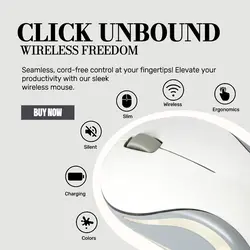 E-commerce Electronics Mouse Product Callout Minimalistic