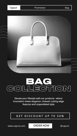 Bag Product Promotion Modern Tiktok Post