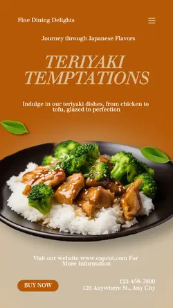 Japanese food Promotion Instagram Story