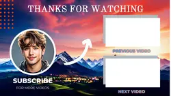 Non - Marketing End Screen Youtube Simple