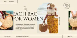 Clothing & Shoes Beach bag Online event Business