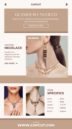 3 Multi-product Image Jewelry Necklace Minimalist 