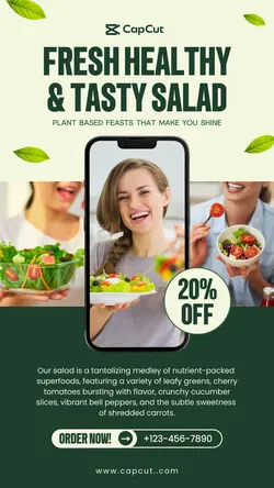 Food Healthy Promotional Sale Instagram Story