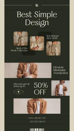 Product Image Fashion Aesthetic Instagram Story