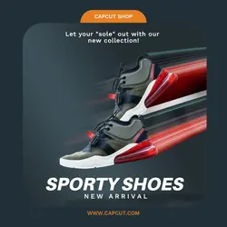 New Arrival Shoe Sport Collection - Instagram Post