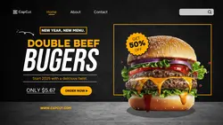 New Year Food Menu Twitter Post