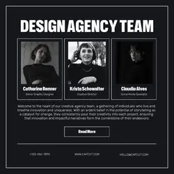 Team Introduction Instagram Post