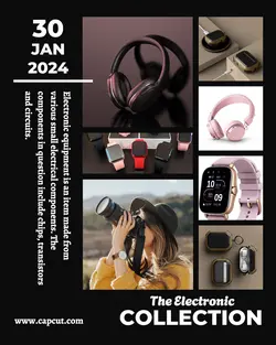 Electronic Product Display Potret Instagram