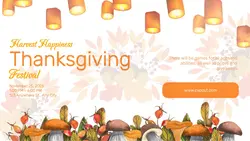 Thanksgiving Festival Twitter Post