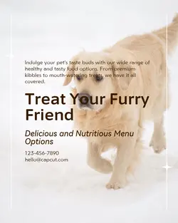 Pet industry Menu