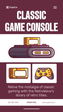 Electronics Game Console Product Instagram Story
