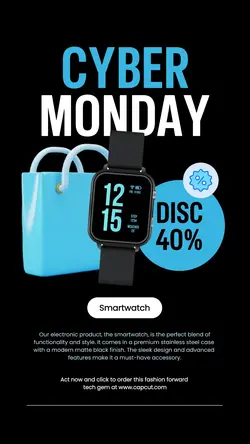 Cyber Monday Sale Instagram Story