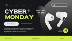 Cyber Monday Sale Twitter Post