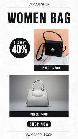 Women Bag Promotion Instagram Story