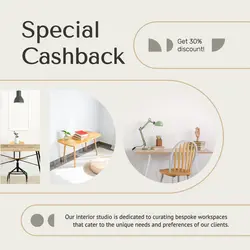 Instagram Post - Workshop Challenge Minimalism (Furniture Product)