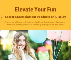 Entertainment Product display