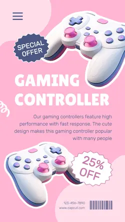 Gaming Electronics Product Special Offer Instagram Story