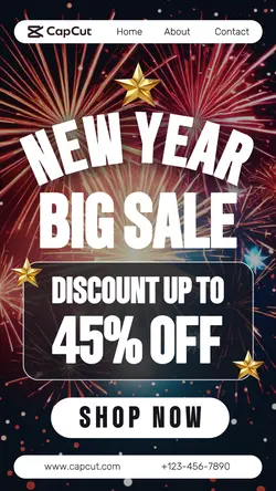 New Year Big Sale Promotion Instagram Story