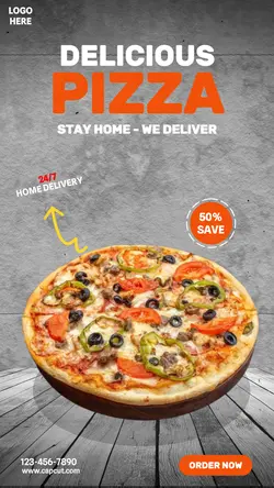 Food - Pizza - Instagram story