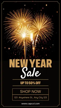 New Year Sale Promotion Instagram Story