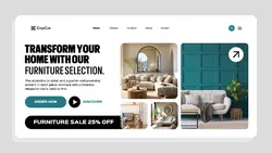 Home Furniture Sale Promotion Website
