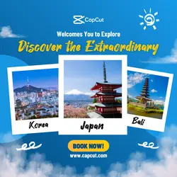 Travel and Tourism Industry Holiday Instagram Post Business Promotion