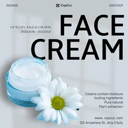 Beauty & Personal care Face cream Product display
