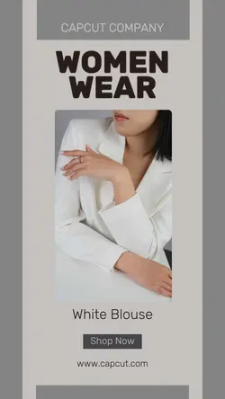 Women Wear Fashion Promotion Instagram Story