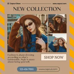 Fashion Industry instagram post new collection woman product