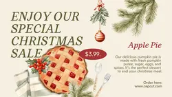 Christmas Sale Twitter Post