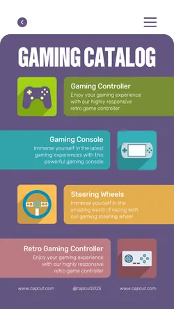 Gaming Product Catalog Pricelist Tiktok Post
