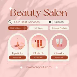 Cosmetics Beauty and Personal Care Product Display