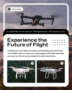 Electronics Drone Product Instagram Portrait