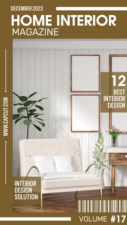 household home interior magazine instagram story