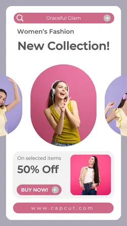 Clothing Women Fashion Collection Instagram Story