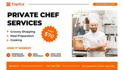 Private Chef Services Promotion Instagram Story