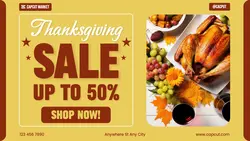 Thanksgiving Product Promotion