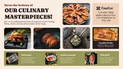 Food promotion facebook cover