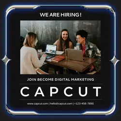 Work Activities We Are Hiring Instagram Post