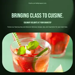 Foods & Beverage Social Cards