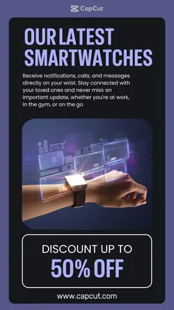Digital Watch Promotion Instagram Story