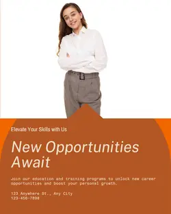 Education and training Announcement