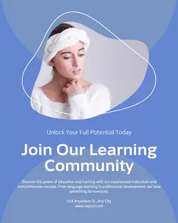 Education and training Announcement