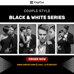 New Year Boutique Promo Instagram Post Black White