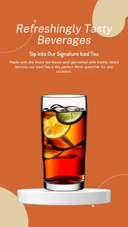 Foods & Beverage Menu