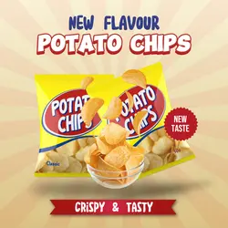 E-Commerce Food Potato Chips Product Display