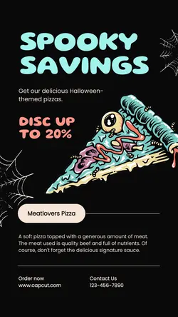 Halloween Sale Instagram Story